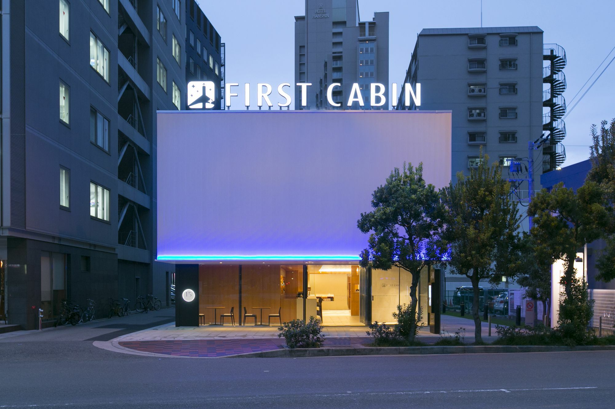 Capsule hotel First Hanshin Nishiumeda Osaka